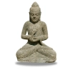 STATUE BOUDDHA ASSIS CHAKRA 75CM SCULPTE MAIN