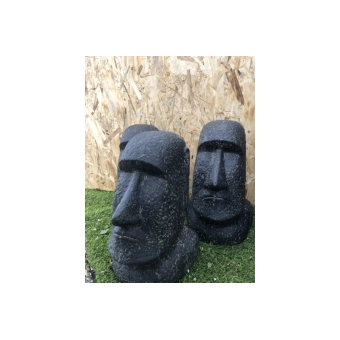 STATUE BETON MOAI HAUTEUR 30CM