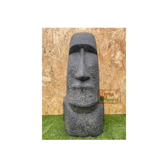 STATUE BETON MOAI HAUTEUR 100CM