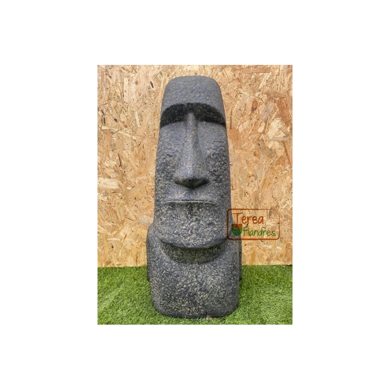 STATUE BETON MOAI HAUTEUR 100CM