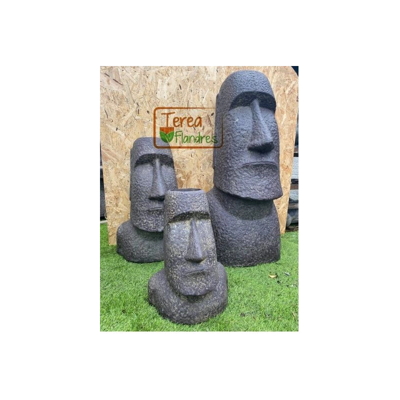 STATUE MOAI 100CM POT