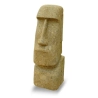 STATUE MOAI HAUTEUR 50CM SCULPTE MAIN