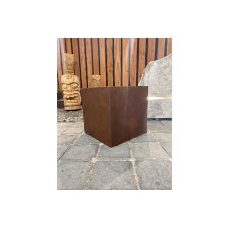 CUBE DECORATIF OXYDE 30X30