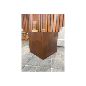 CUBE DECORATIF OXYDE 40X40