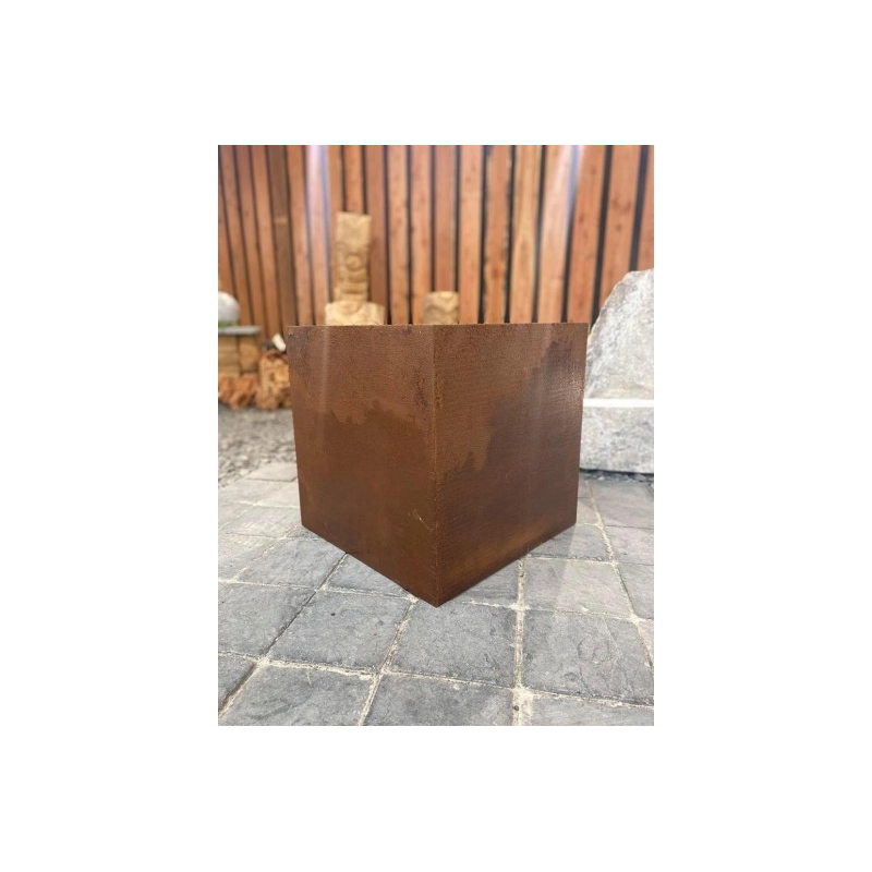 CUBE DECORATIF OXYDE 40X40