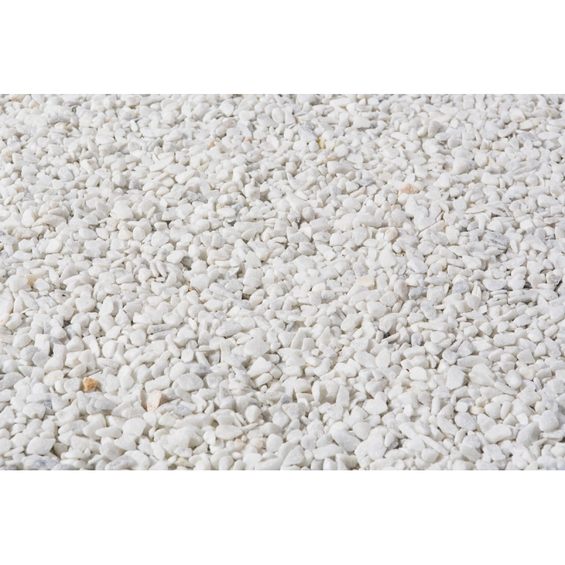 CONCASSE BLANC CARRARE 8/12mm en vrac
