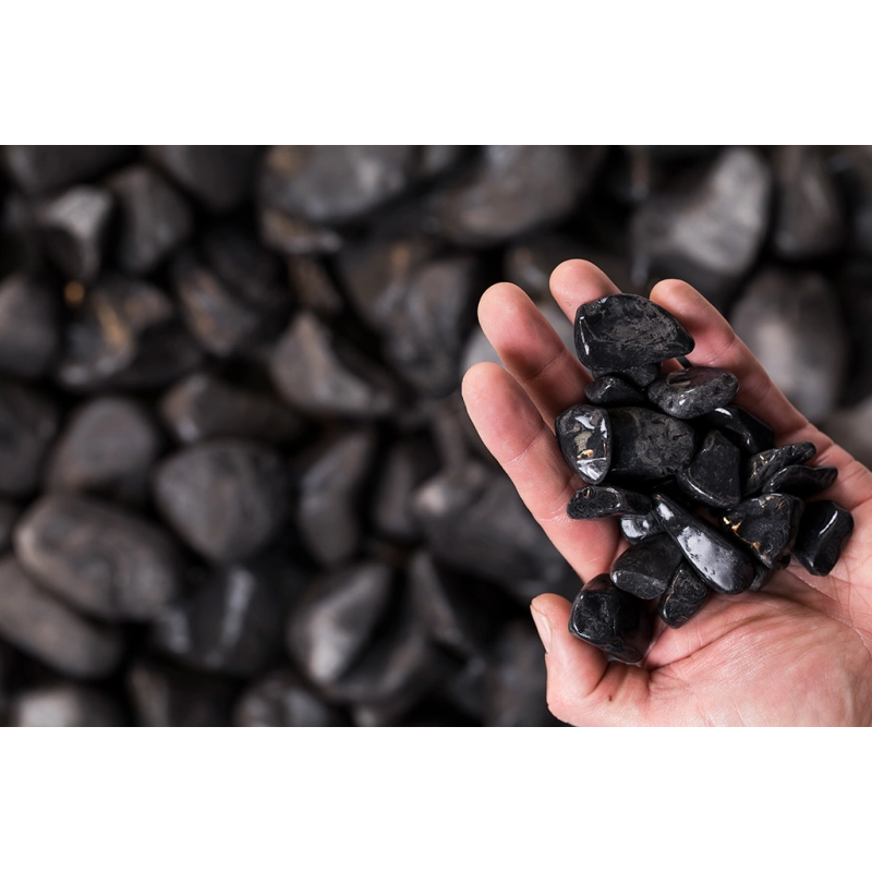 ROULE MARBRE NOIR 8/16mm en vrac