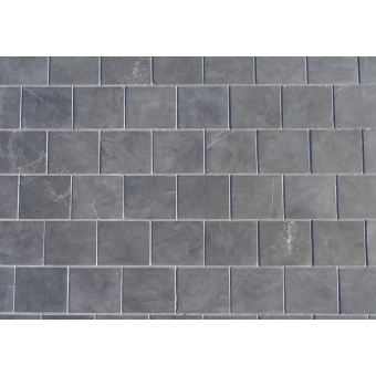 PIERRE BLEUE 20X20X2.5CM PONCÉE BORDS RECTIFIES