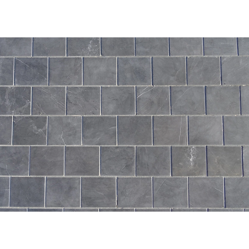 PIERRE BLEUE 20X20X2.5CM PONCÉE BORDS RECTIFIES