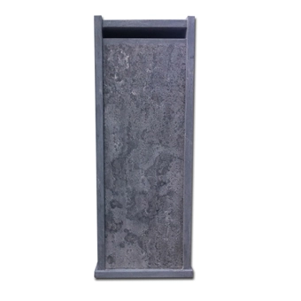 BOITE AUX LETTRES PIERRE BLEUE MODELE FLAMMEE  1