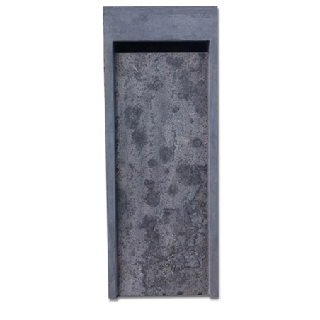 BOITE AUX LETTRES PIERRE BLEUE MODÈLE FLAMMÉE  2