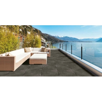 CEMENTO BLACK DALLE CÉRAMIQUE 60X60cm