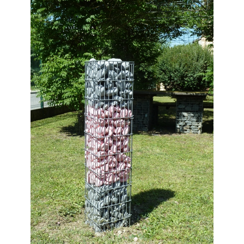 TOUR GABION Hauteur 180cm, section 20*20cm