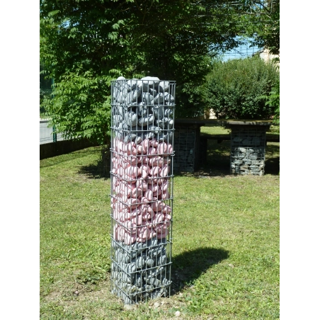 TOUR GABION Hauteur 180cm, section 20*20cm